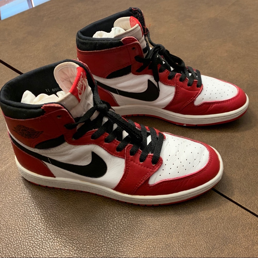 Air Jordan 1 Original- OG White/Black-Red